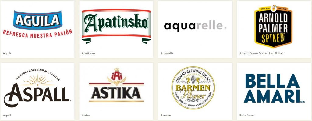 ejemplos de marcas de cerveza de molson coors